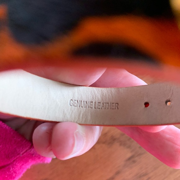 Rustic Cuff Orange and Black Calf Hair Bracelet - Picture 4 of 7